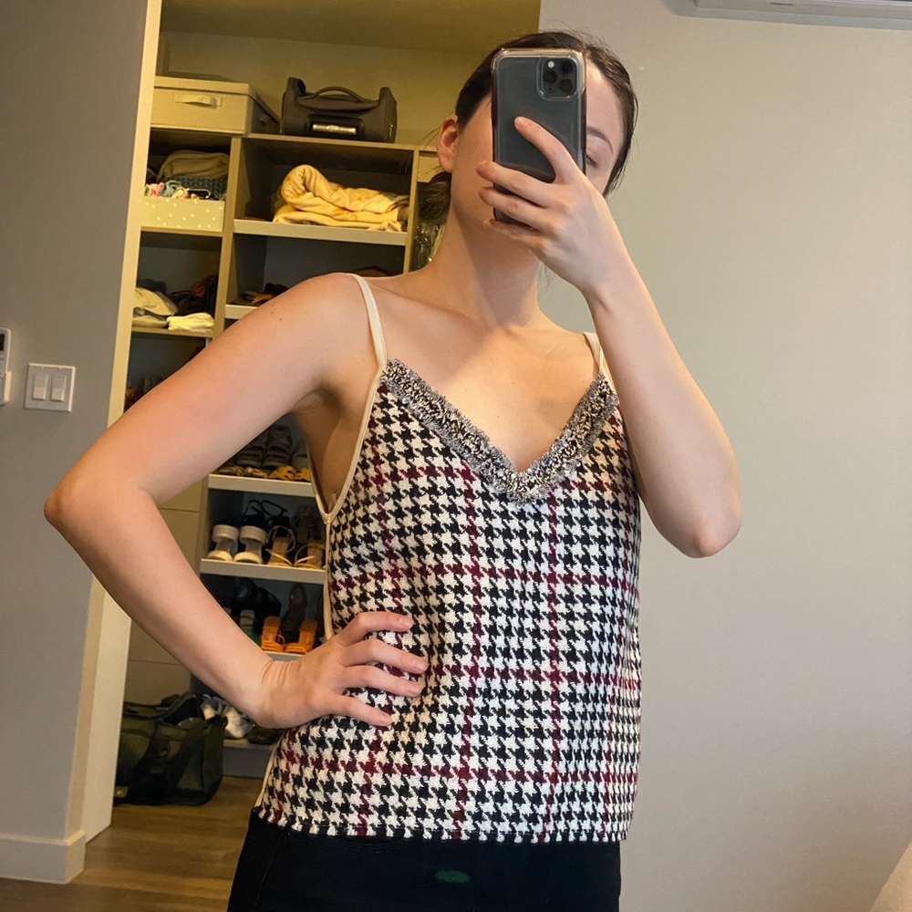 Zara print top, size S, worn once.